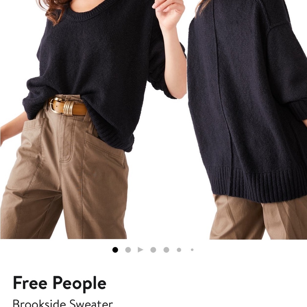 Free People Brookside sweater, new without tags